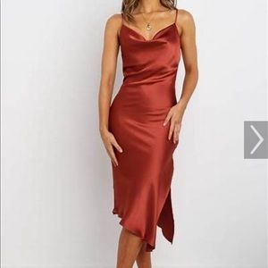 Petal & pup Cyprus rust dress